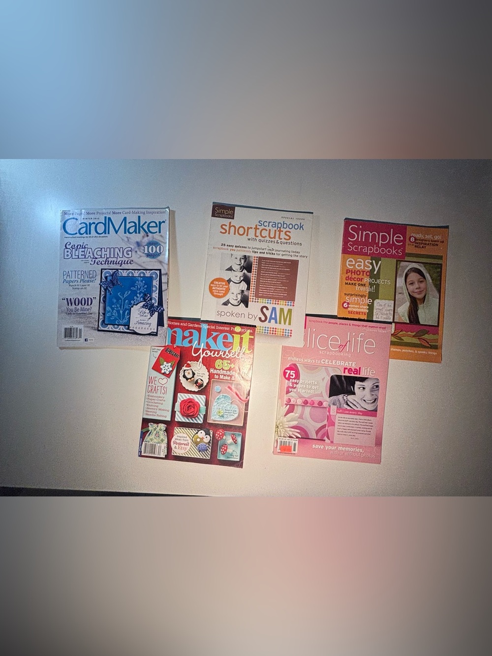 Set of 5 Craft Magazines